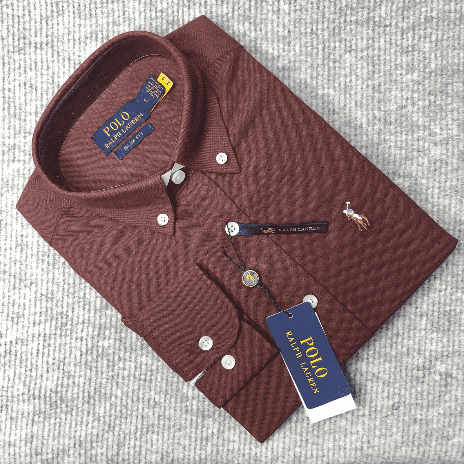 Ralph Lauren Chocolate Solid Shirt