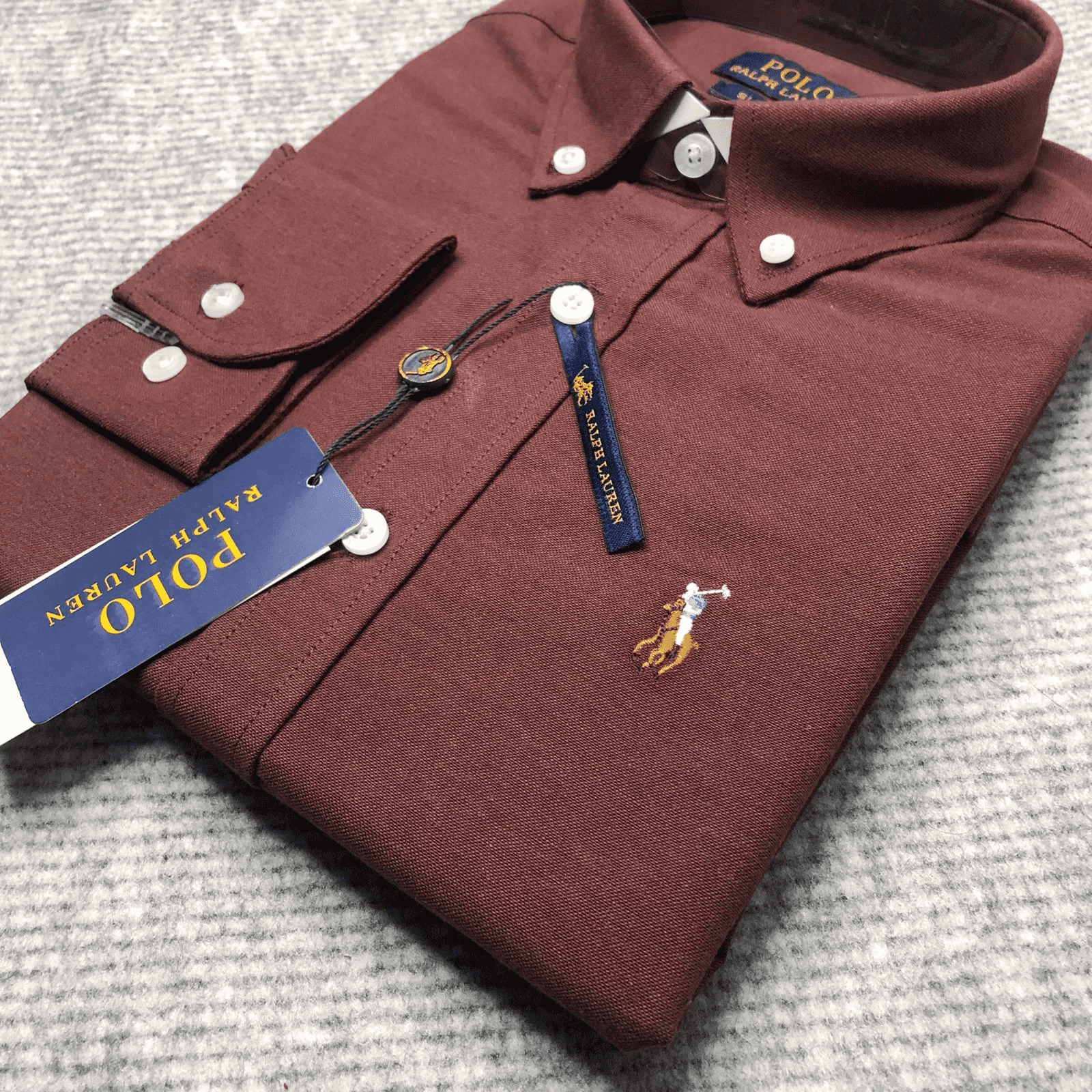 Ralph Lauren Chocolate Solid Shirt alternate view
