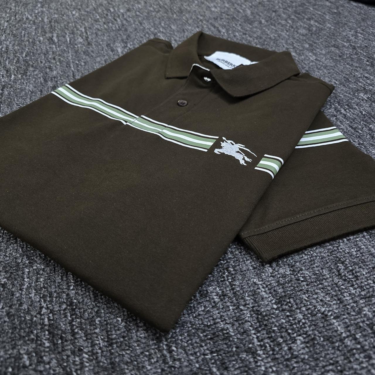 Burberry Dark Coffee Polo