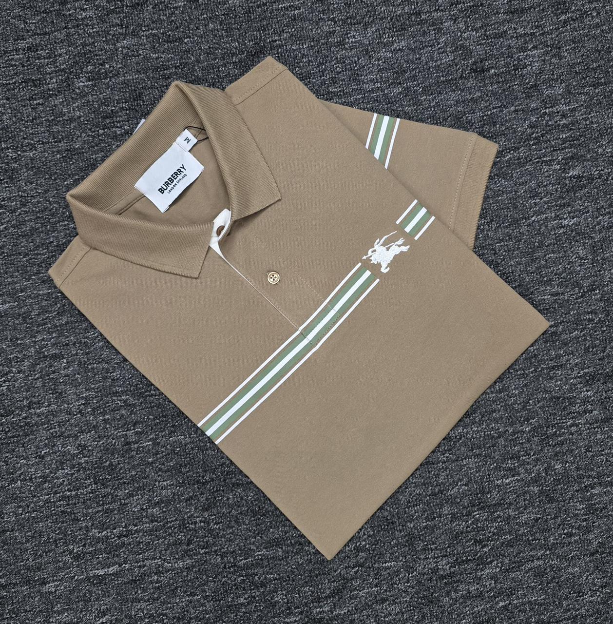 Burberry Beige Color Polo