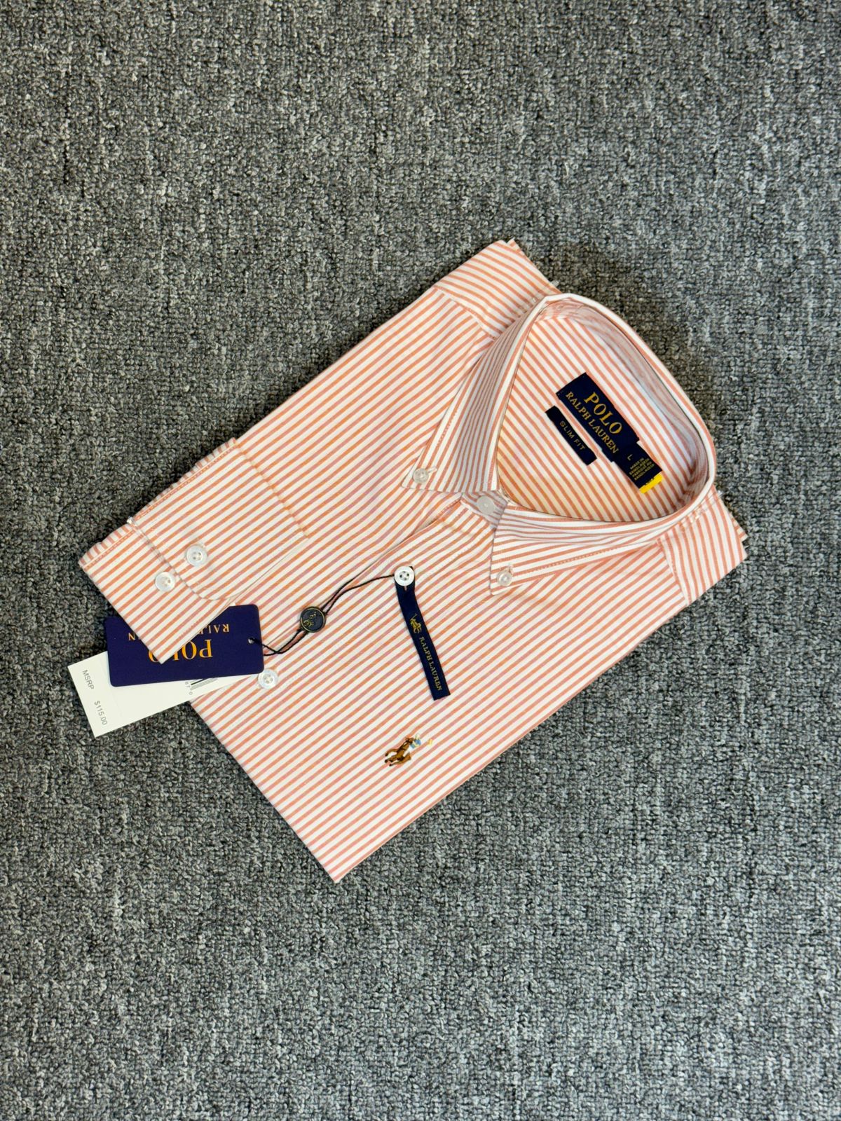 RL Premium Brick Stripe Shirt