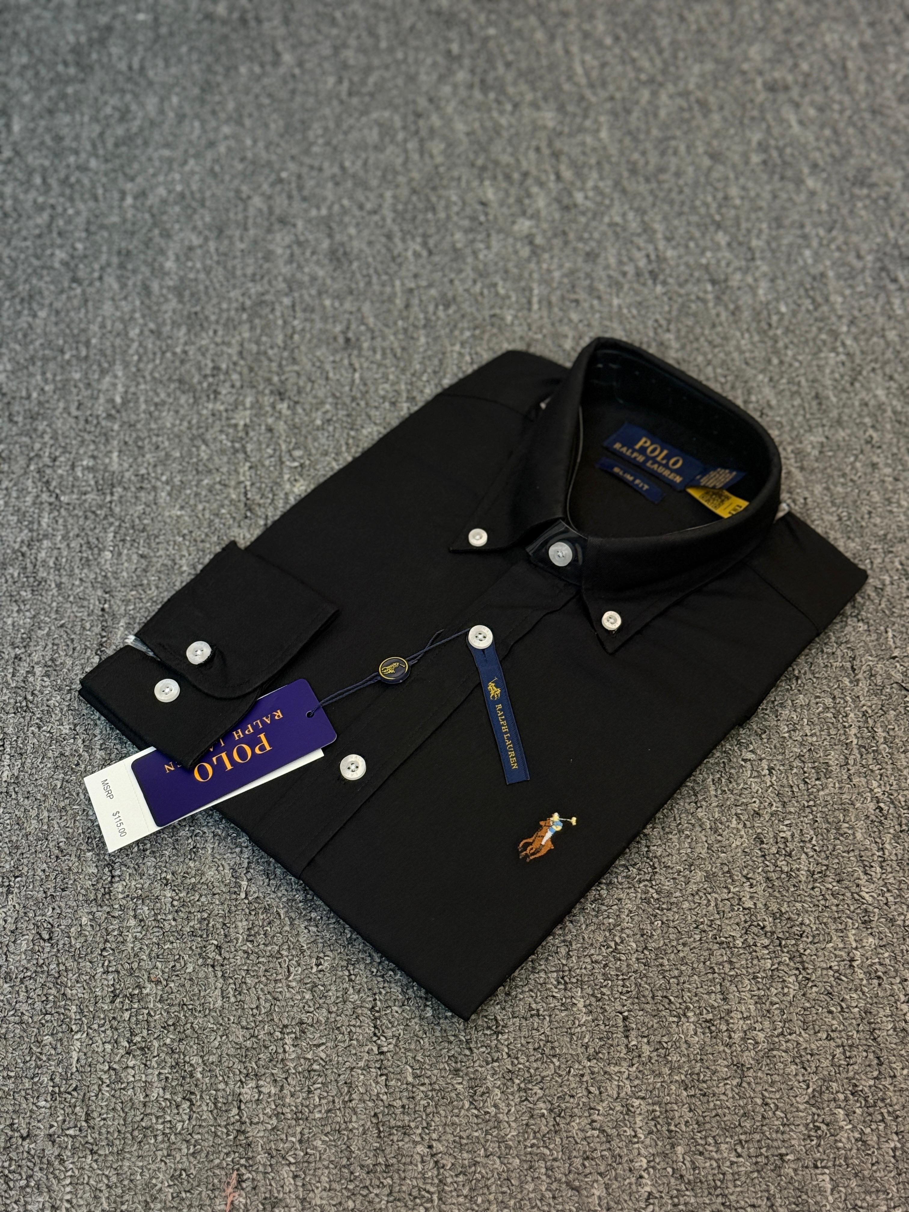 Ralph Lauren Jet Black Solid