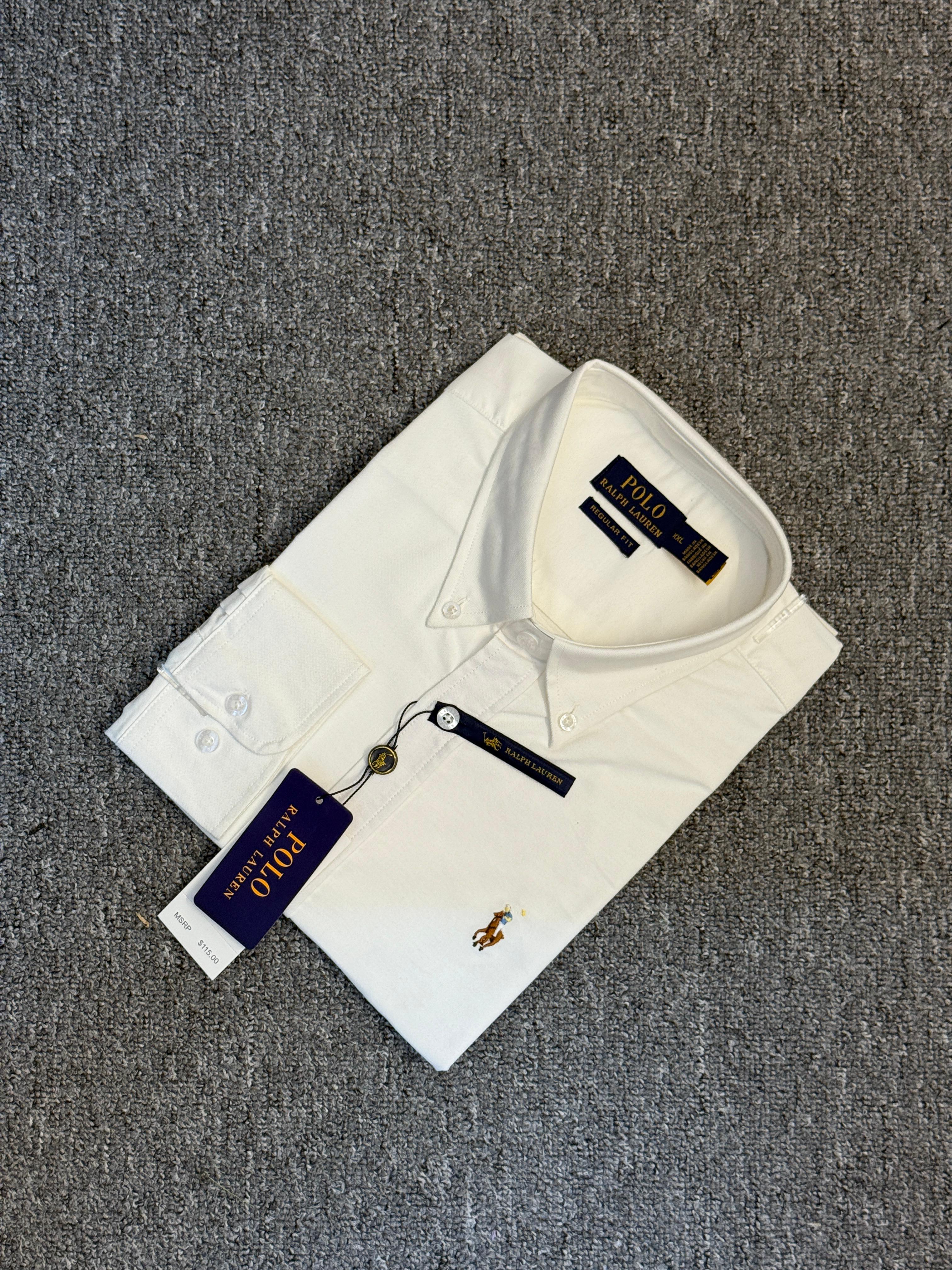Ralph Lauren Solid White Shirt alternate view