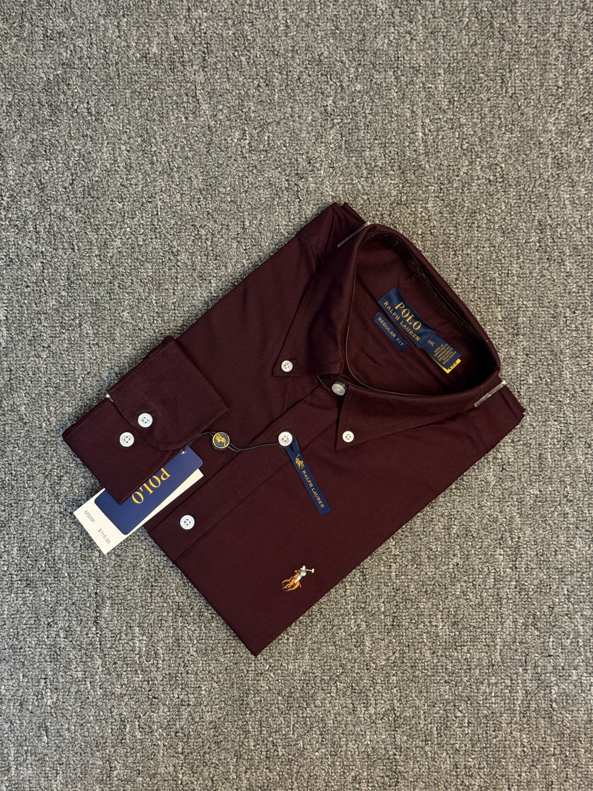 Ralph Lauren Chocolate Solid Shirt