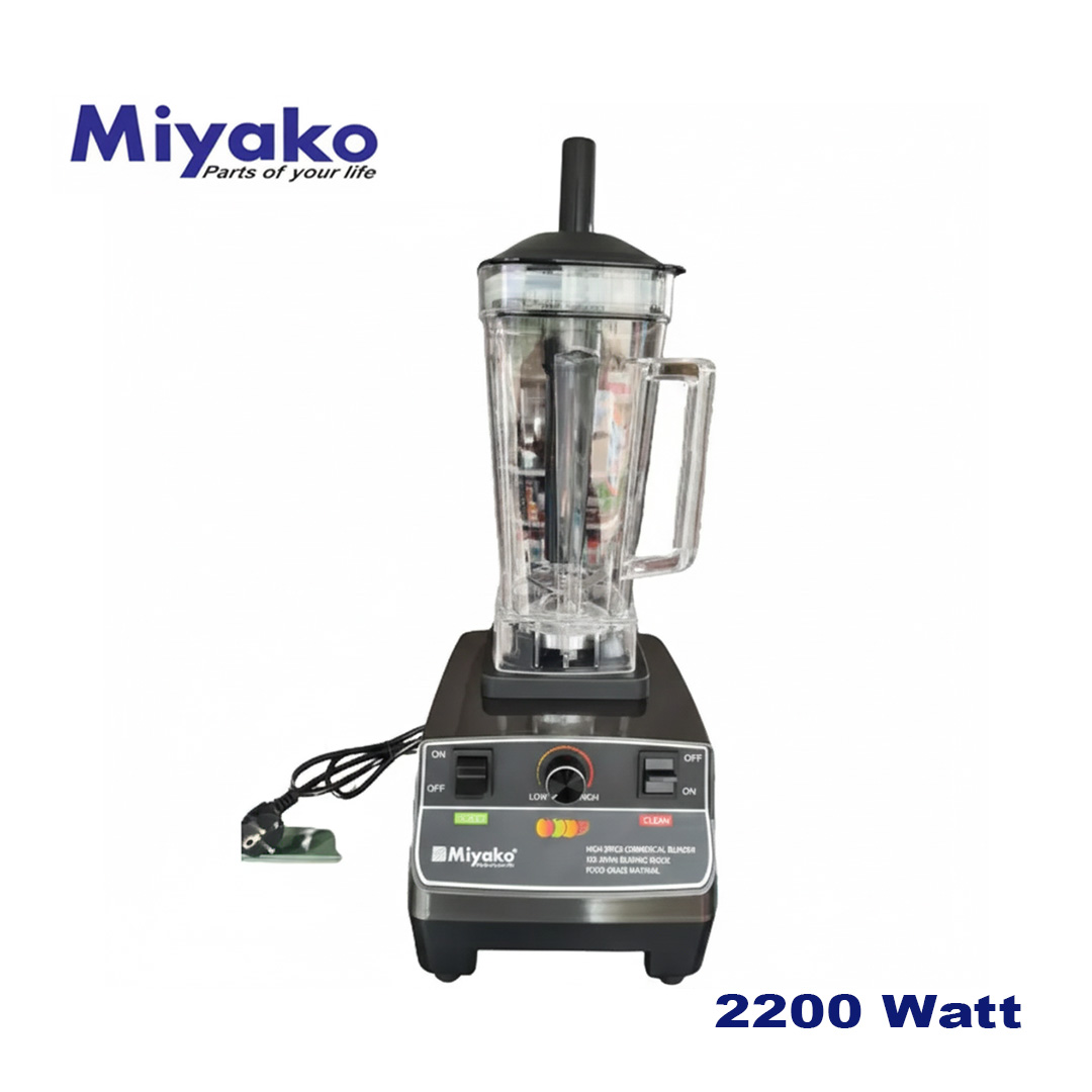 Miyako BL-039 Heavy Duty Blender, 2200W(Miyako BL-039 হেভি ডিউটি ​​ব্লেন্ডার, 2200W)