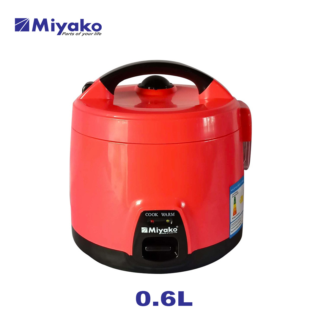 Miyako Mini Rice Cooker 0.6 Ltr MCM-P06 - Rice Cooker(মিয়াকো মিনি রাইস কুকার ০.৬ লিটার MCM-P06 - রাইস কুকার)
