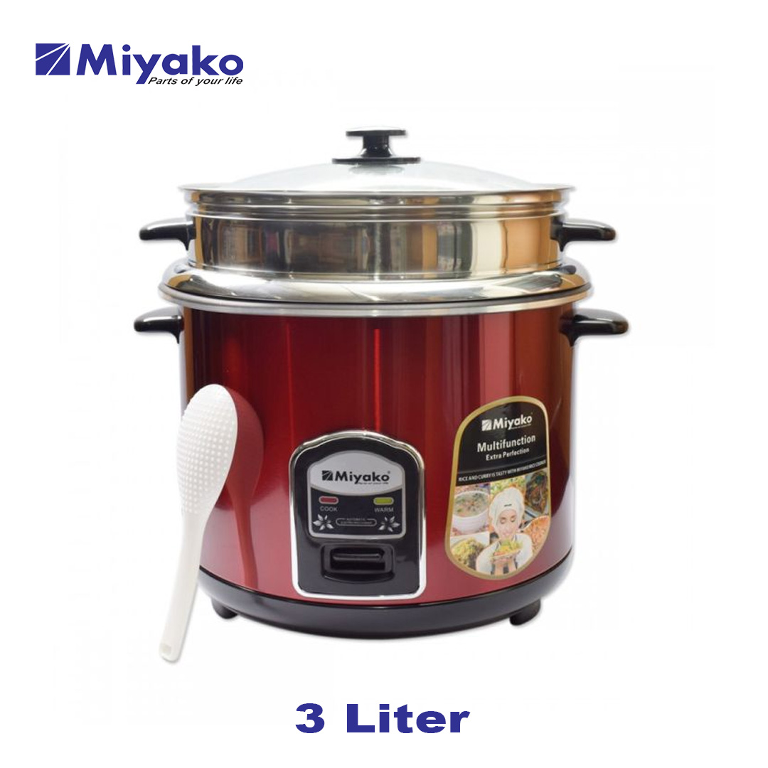 Miyako ASL-300 YLD Double Pot Rice Cooker 3L(Miyako ASL-300 YLD ডাবল পট রাইস কুকার 3L)