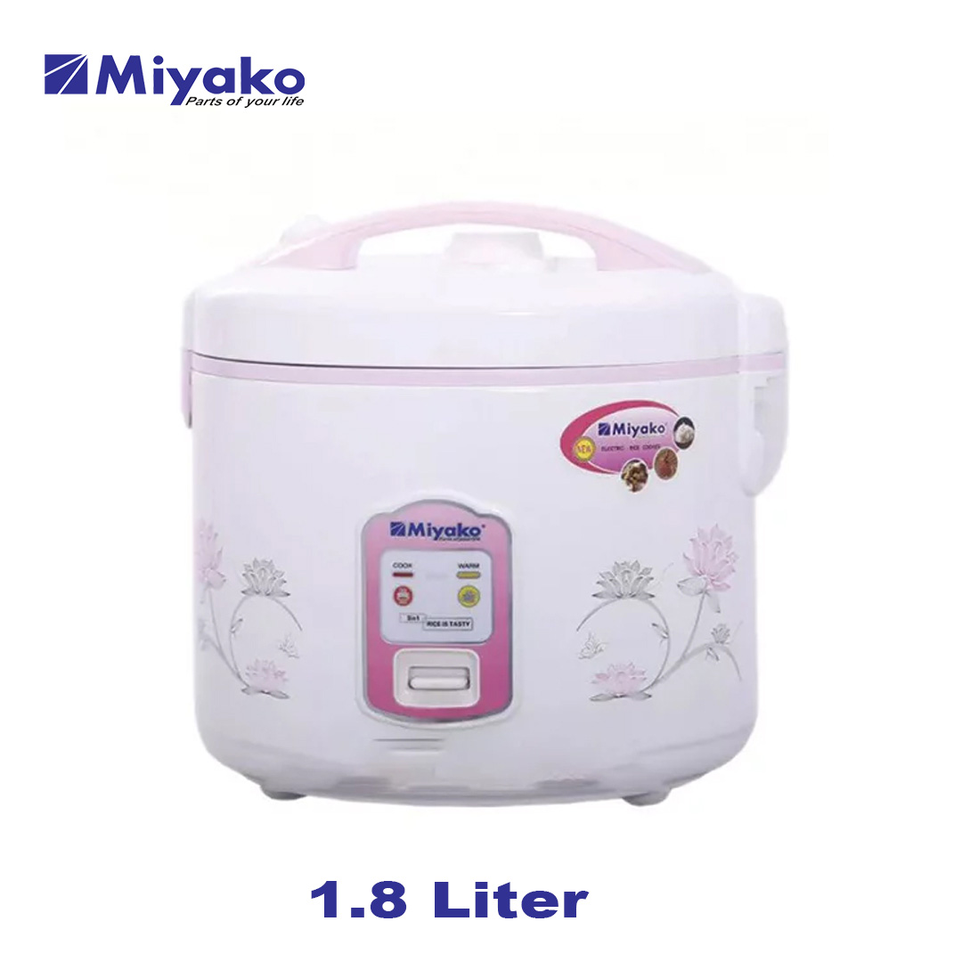 Miyako Rice Cooker MRC- 180 PKM 1.8 Liter(মিয়াকো রাইস কুকার MRC- 180 PKM 1.8 লিটার)