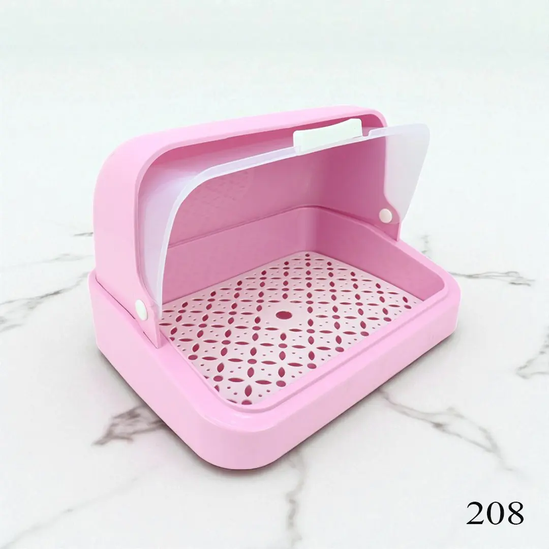 Baby Feeding Milk Bottle Drying Rack, Sealed Bowl Multifunctional Portable Baby Milk Bottle Storage Box 208(শিশুকে খাওয়ানোর জন্য দুধের বোতল শুকানোর র‍্যাক, সিল করা বাটি বহুমুখী পোর্টেবল শিশুর দুধের বোতল স্টোরেজ বক্স 208)