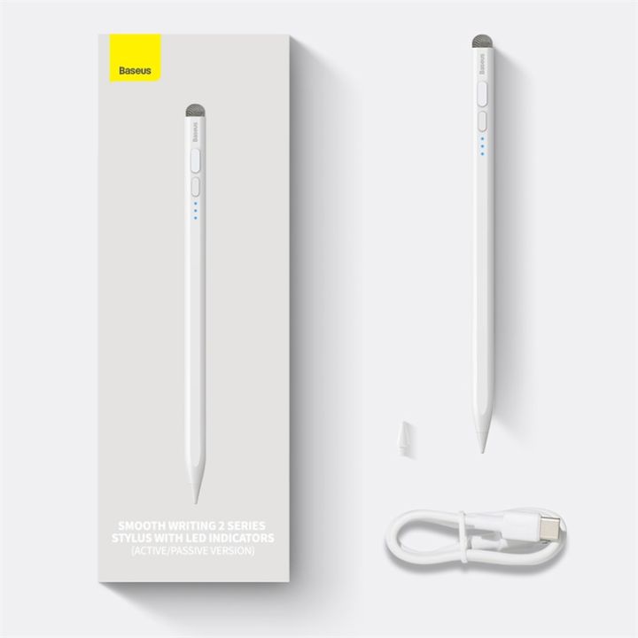 Baseus Smooth Writing 2 Series Stylus with LED Indicators (Active/Passive Version)