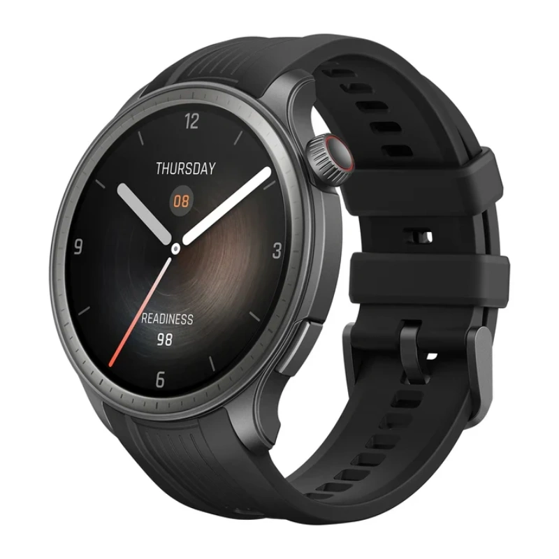 Amazfit BALANCE 1.5" HD AMOLED Smart Watch with 5 ATM & GPS (6 Satellite) - Midnight Black