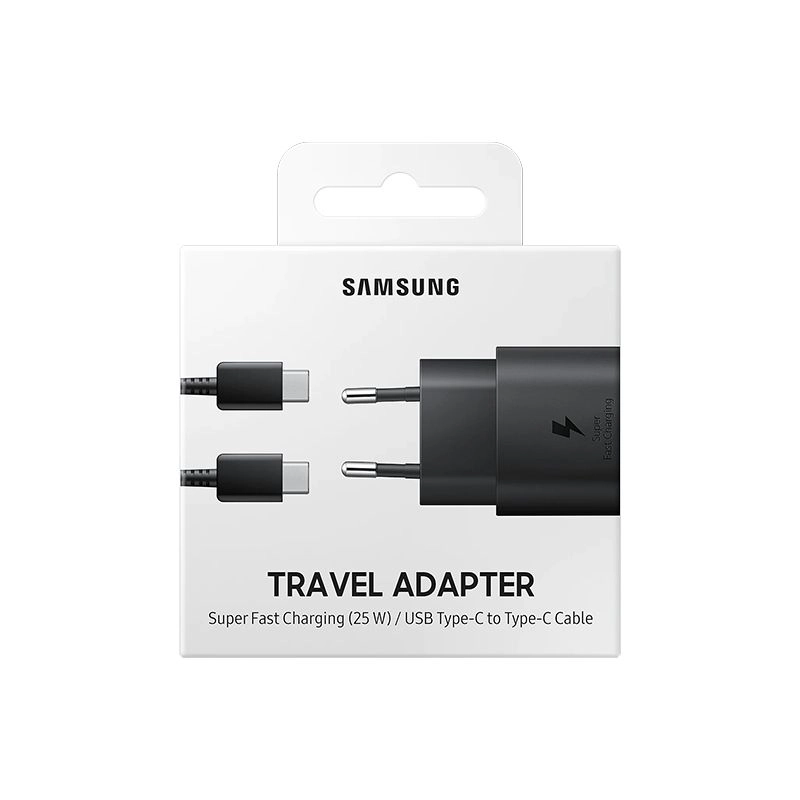 Samsung 25W USB-C Power Adapter with Cable (3 PIN)