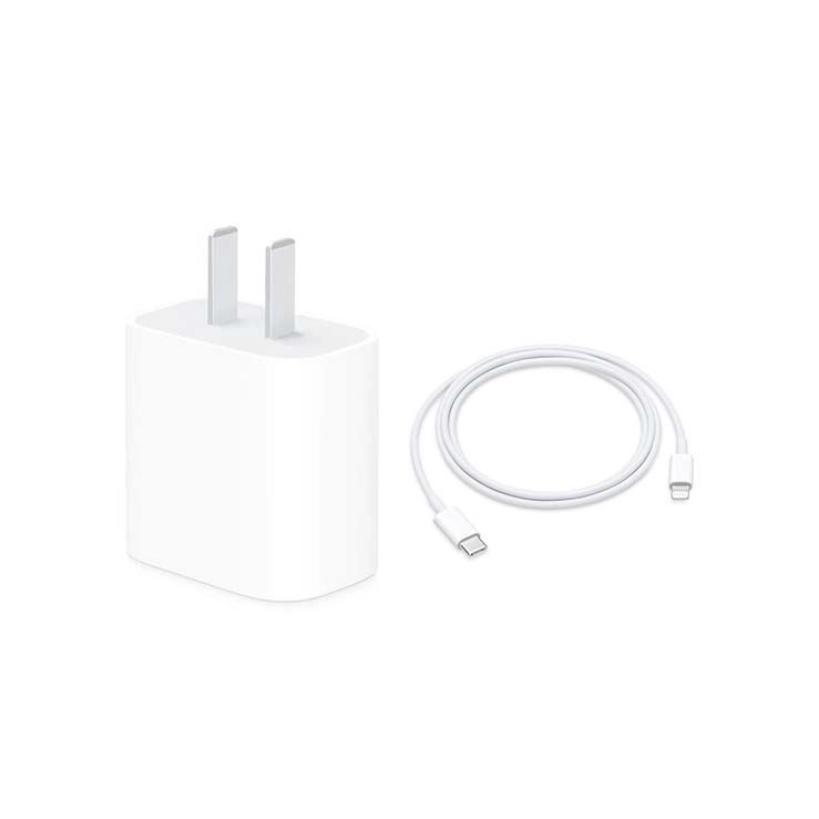 Apple 20W USB-C Power Adapter with USB-C to Lightning Cable - 1m (2 Pin)
