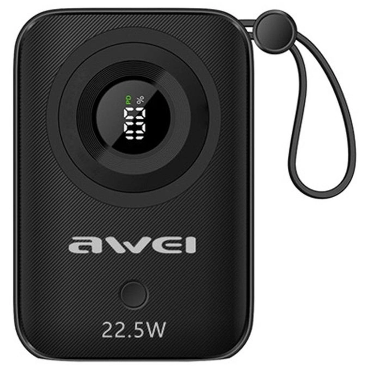 Awei P23K 10000mAh 22.5W Fast Charging Power Bank with Digital Display