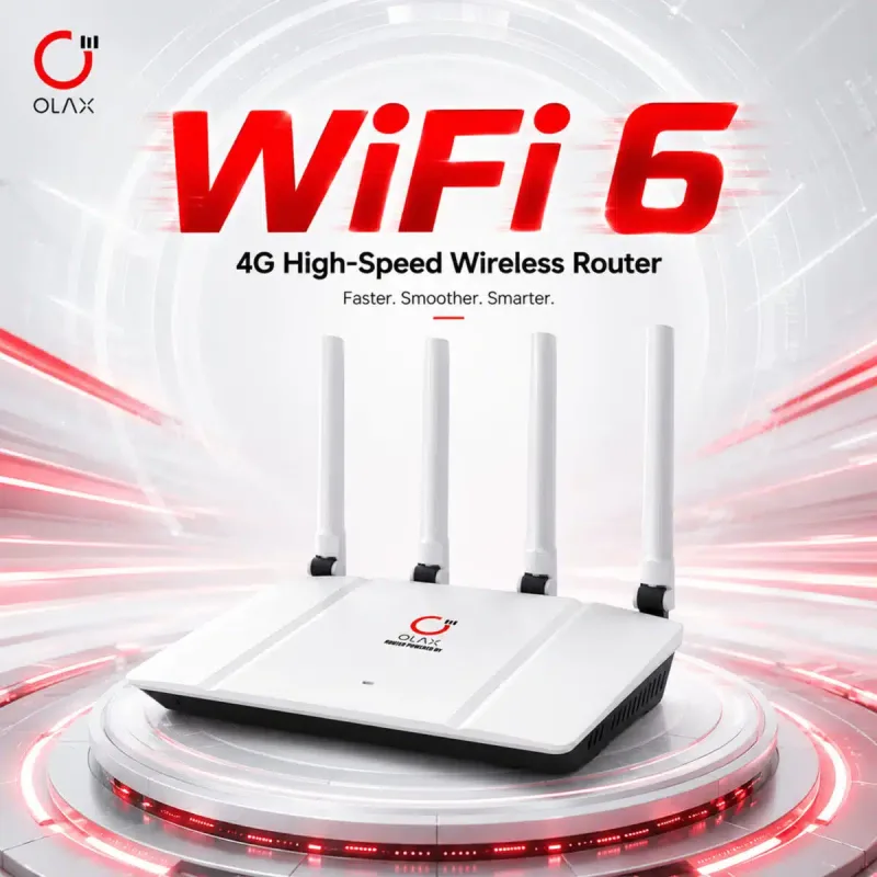 OLAX GE1800 Pro AX1800 Dual Band Wi-Fi 6 Router