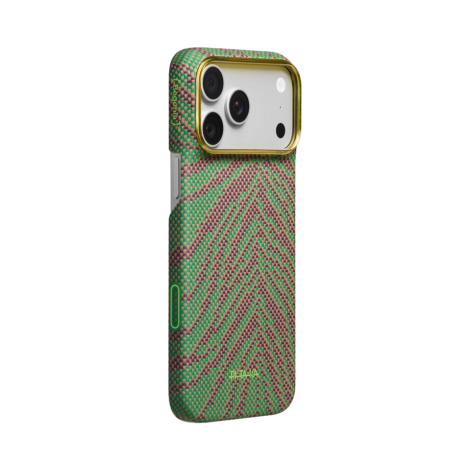 PITAKA Breath of Veins Sprout Surge (PitaTap™) Edge Case for iPhone 18 Pro Max