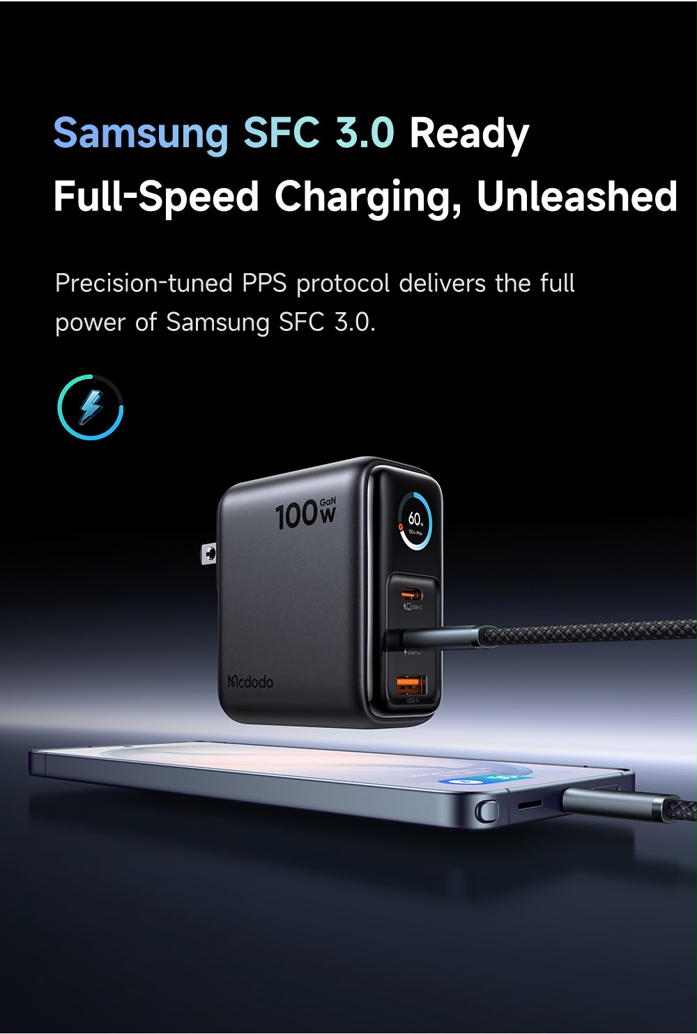 Mcdodo Gana Ultra CH-6130 100W Charger