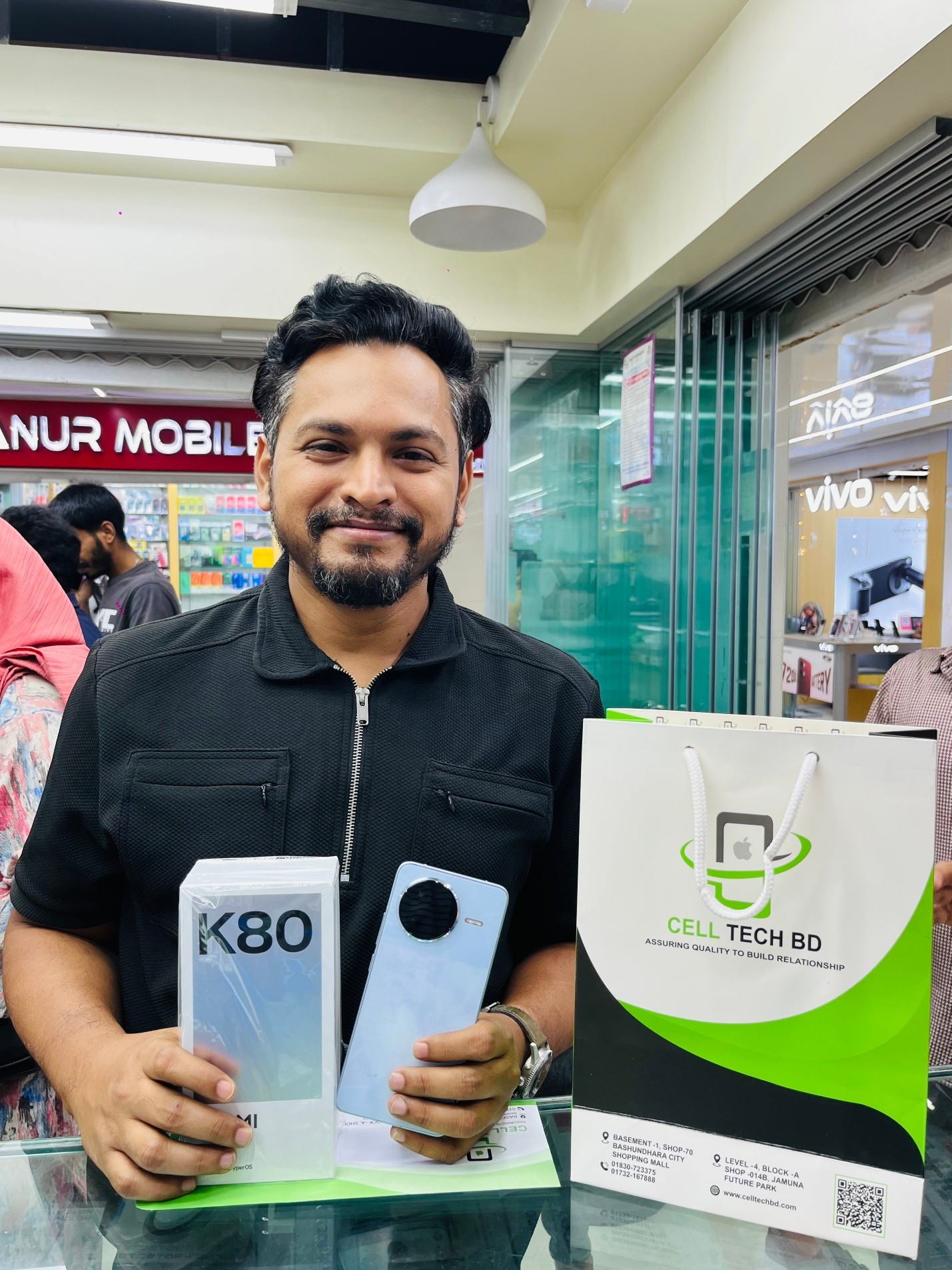 K80 Smartphone Now Available!! Happy Customer